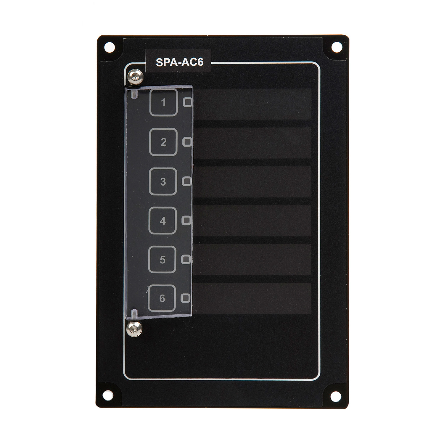 3005010095 SPA-AC6 Alarm control panel for 6 alarms