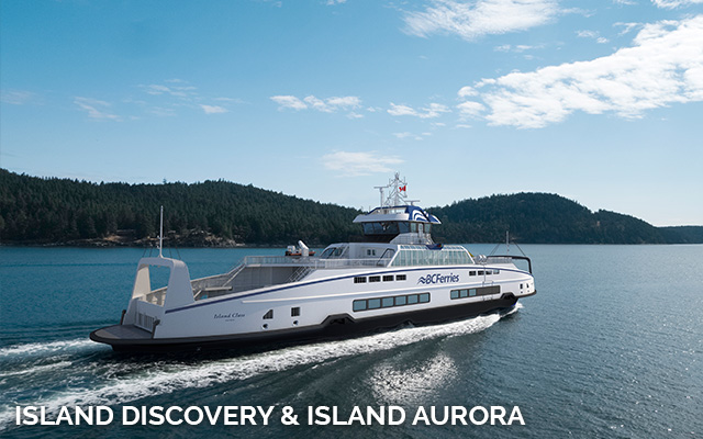 Island Discovery & Island aurora ferries