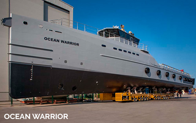 ocean warrior vessel